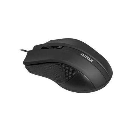 Nilox Ratón MOUSB1002 1600 dpi USB