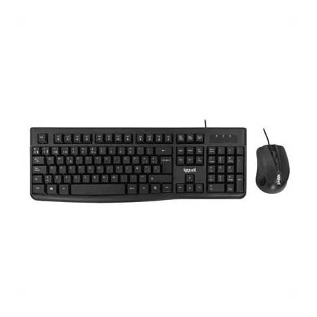 iggual Kit teclado y ratón CMK-BUSINESS2 negro