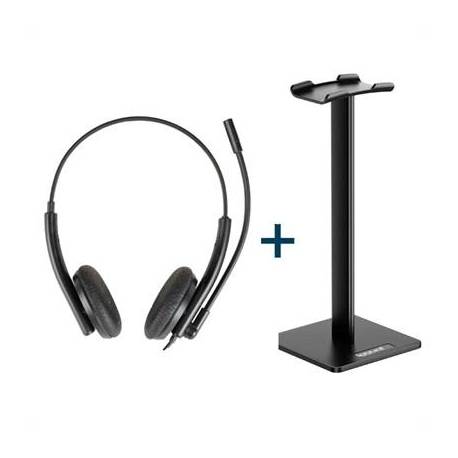 iggual Kit auriculares ENC3030 + soporte SA22