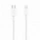 Nanocable Cable Lightning a USB-C 1 metro