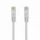 Nanocable Latiguillo Cat. 6A LSZH/UTP 1,5 M Gris