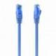 Aisens Cable RJ45 CAT.6 UTP AWG26 CCA Azul 0.5m