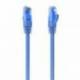 Aisens Cable RJ45 CAT.6 UTP AWG26 CCA Azul 25cm