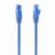 Aisens Cable RJ45 CAT.6 UTP AWG26 CCA Azul 25cm