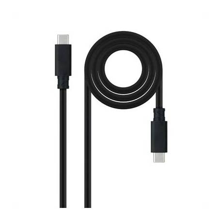 Nanocable Cable USB 3.1GEN2 5A USB-C-M-USB-C-M 3m