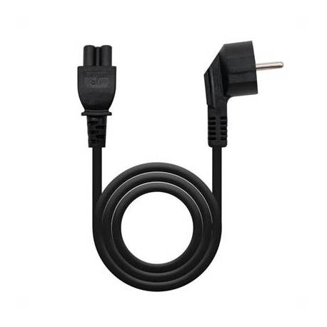 Nanocable Cable Alim. trébol, CEE7 -M-C5-H, 3 m