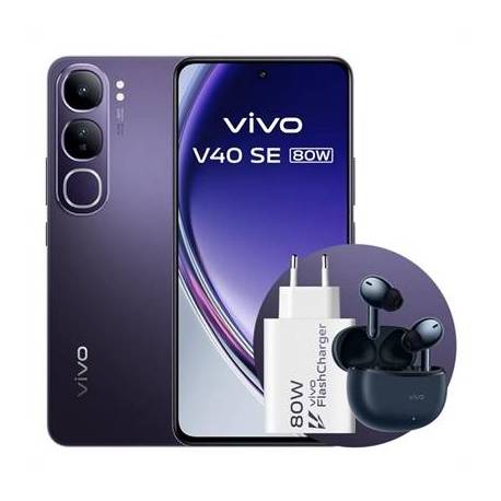 VIVO V40 SE 80W 6.67' 8Gb(+8) 256Gb Black Bundle