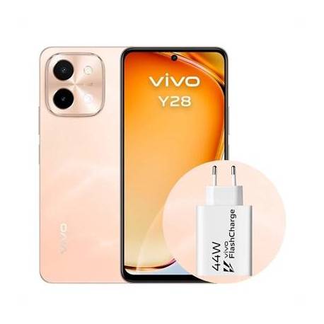 VIVO Y28 6.68' 4Gb(+4) 128Gb Orange + Cargador 44W