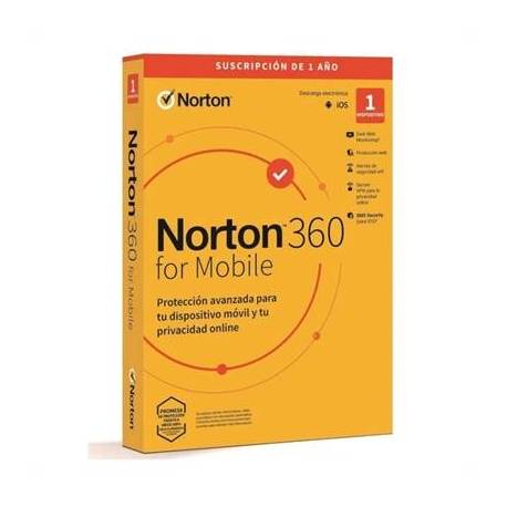 NORTON 360 Mobile ES 1 us 1 dispositivo 1A