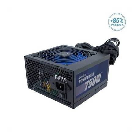 COOLBOX FUENTE ALIM ATX POWERLINE3 750W 85%EFI