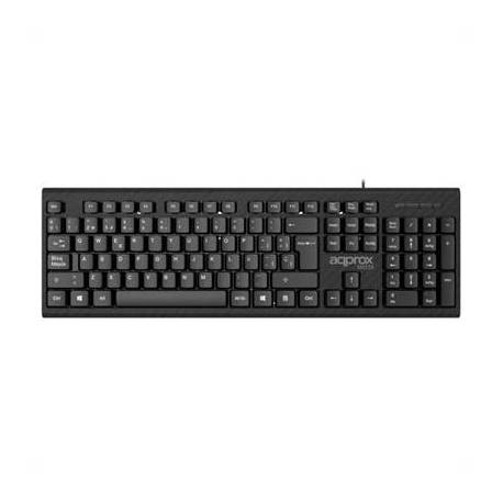 Approx Teclado con cable USB 2.0