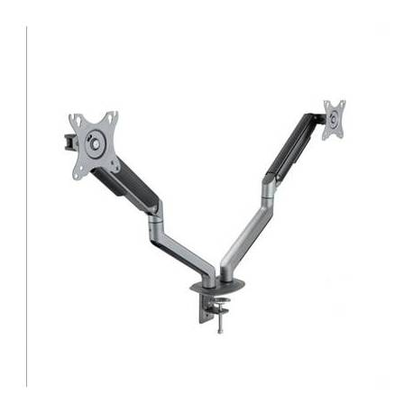 Tooq DB4132TNR-G Soporte mesa 2 monitor/tv 17-32'