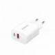 Intenso | Cargador pared W30AC|1xUSB-A 1xUSB-C