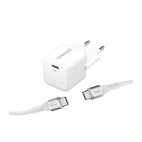 Intenso | KIT Cargador GaN W30C + Cable USB-C