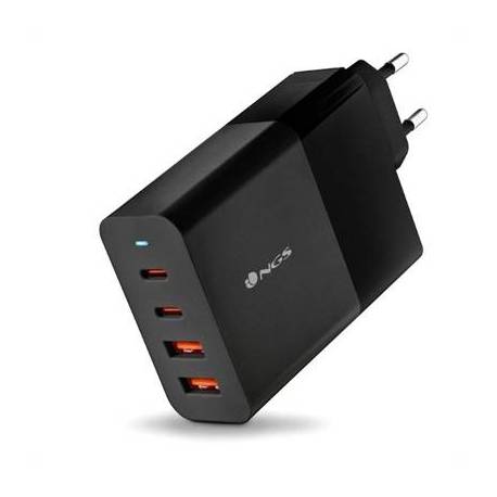 NGS Carg Pared 100W Ultrar GAN 2USBC/2USBA
