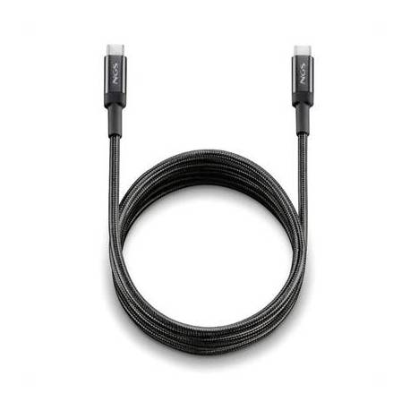 NGS Cable carga rapida USB C A USB C 100w 2M