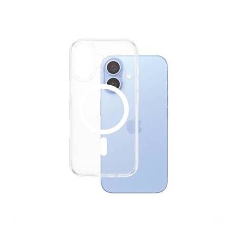 PanzerGlass Case con White MagSafe iPhone 16