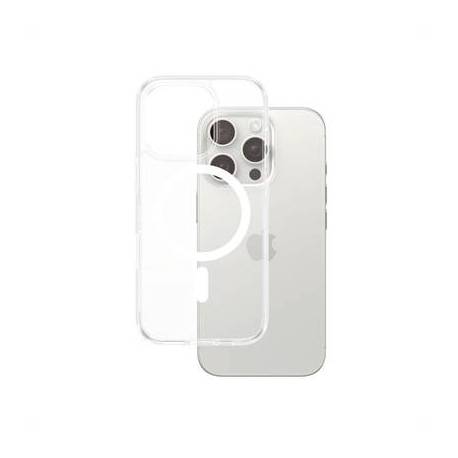 PanzerGlass Case con White MagSafe iPhone 16 Pro