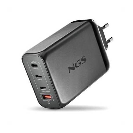 NGS CARGADOR ULTRARAPIDO240W 4 PUERTOS 3USB-C 1 US