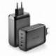 NGS CARGADOR ULTRARAPIDO240W 4 PUERTOS 3USB-C 1 US