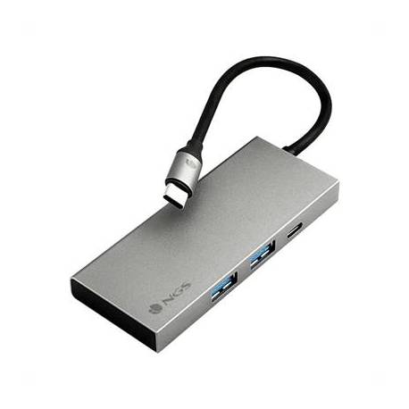 NGS Adaptador Multipuerto USB C Ultraligero 3.0 PD