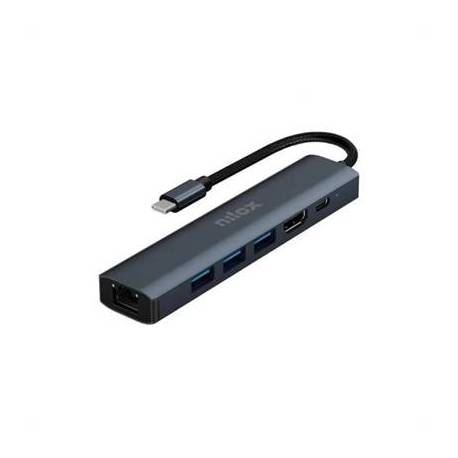 NILOX Docking Station Usb C 6 en 1