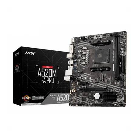 MSI Placa Base A520M-A PRO mATX AM4