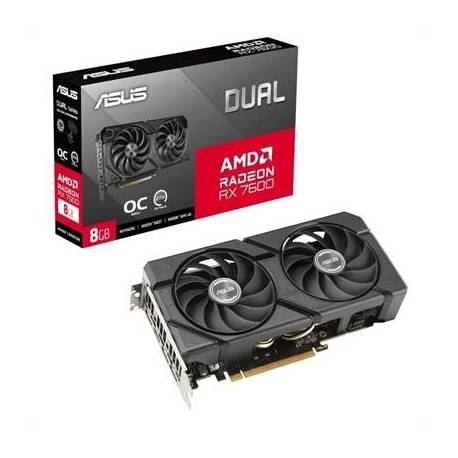 ASUS VGA AMD DUAL RX7600 O8G EVO 8GB DDR6