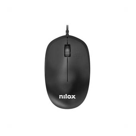 Nilox Ratón MOUSB1012 2400 dpi USB