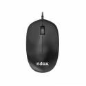 Nilox Ratón MOUSB1012 2400 dpi USB