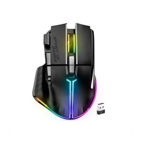 Spirit of Gamer Ratón Inalambrico Pro M5 Black