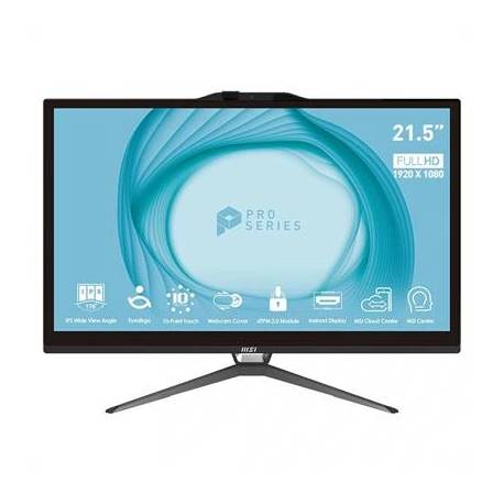 MSI Pro AP222T-217EU G7400 4GB 128 W11P 22' tac.N