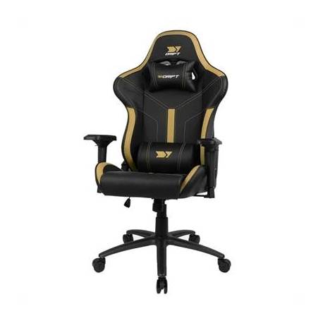 DRIFT Silla gaming DR350.Negro Dorada