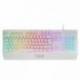 Mars Gaming Teclado MK124 Blanco