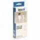 iggual cable USB-A/Lightning 100 cm blanco