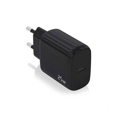 Aisens Cargador 25W USB-C PD3.0 1xUSB-C Negro