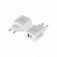 Aisens Cargador 20W USB-C PD3.0 USB-A QC3.0 Blanco