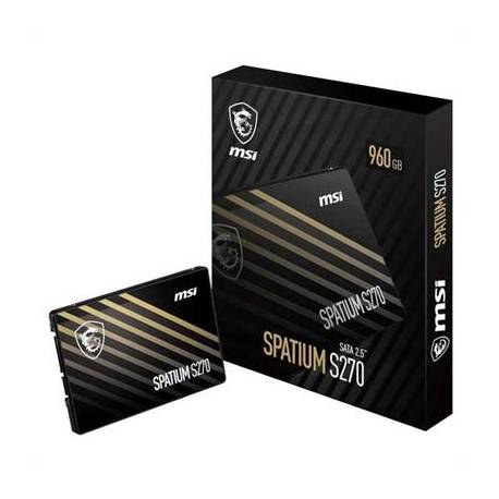 MSI SSD Spatium S270 960Gb 2.5' Sata 3 6Gbps