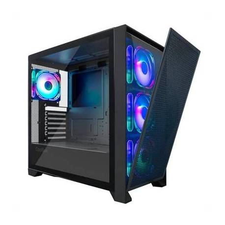 Coolbox Caja Gaming ATX Ge-2000 DualView S/Fte