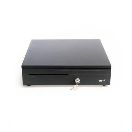 iggual Cajón Portamonedas IRON-30 42cm 5+5 negro