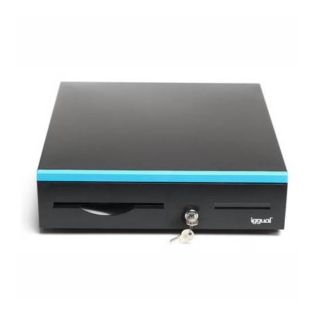 iggual Cajón Portamonedas IRON-30B 42cm 5+7/7+5