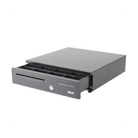 iggual Cajón portamonedas IRON-20 42cm 4+8 negro