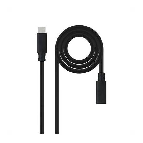 Nanocable Cable USB 3.2 GEN2x2 100W C/M-H 1 m