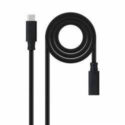 Nanocable Cable USB 3.2 GEN2x2 100W C/M-H 1,5 m