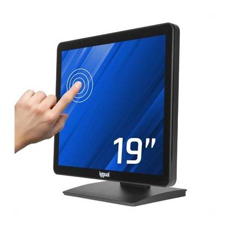 iggual Monitor táctil capacitivo 19' VGA HDMI USB