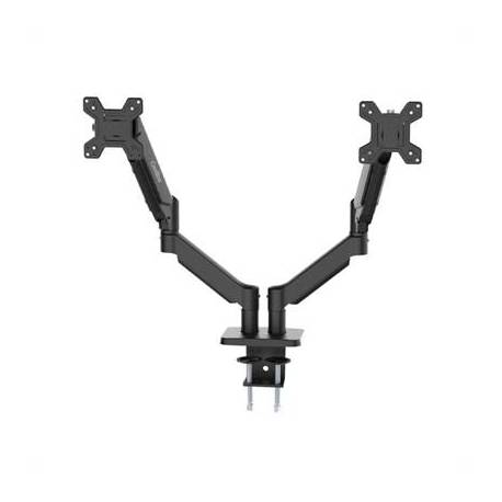 COOLBOX Soporte dos Monitores Brazo Neumático