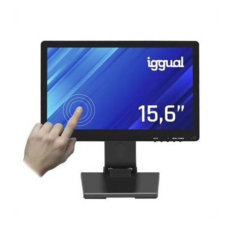 iggual Monitor táctil capacitivo 15,6' 16:9 HD+