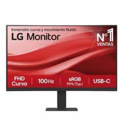 LG 24U421A-B monitor 23.8' FHD 1xHDMI curvo