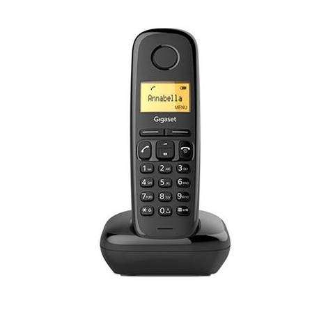 Gigaset A170 Inalámbrico DECT Duo Negro