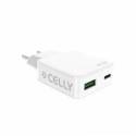 Celly Cargador 1 Usb-C 1 Usb- A 45w